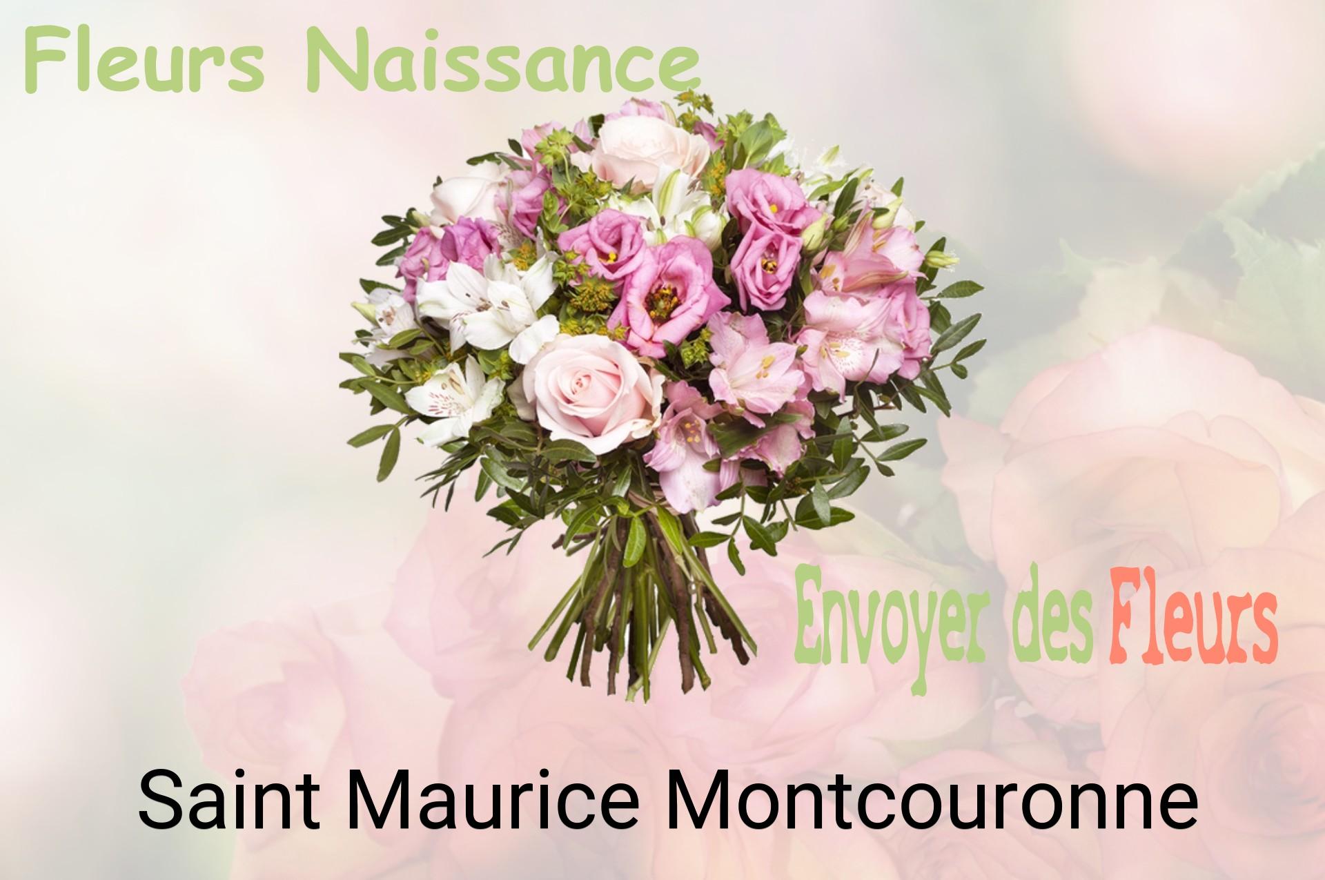 Bouquet de fleurs de naissance livré à Saint-Maurice-Montcouronne